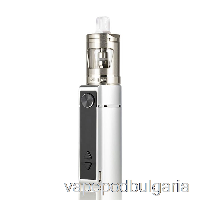 Vape 10000 Дръпки Innokin Coolfire Z50 Zlide 50w Starter Kit Silver